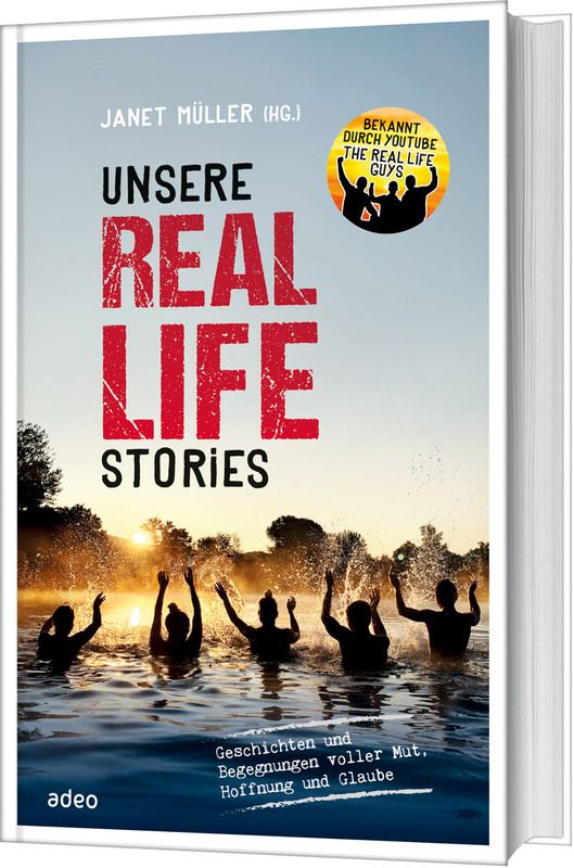 Unsere Real Life Stories - Christliche Bücherstube Cover - Unsere Real Life Stories