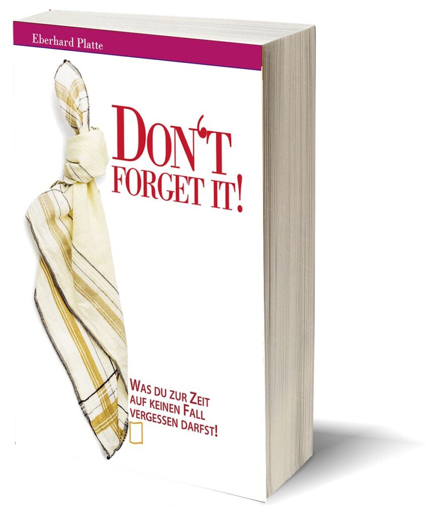 Don´t forget it - Christliche Bücherstube Cover - Don´t forget it