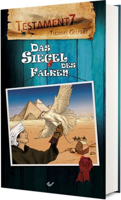 Testament7: Das Siegel des Falken (5) - Christliche Bücherstube Cover - Testament7: Das Siegel Des Falken (5)