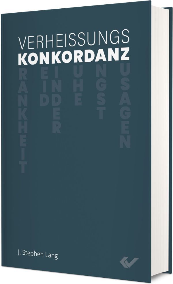Verheissungskonkordanz - Christliche Bücherstube Cover - Verheissungskonkordanz