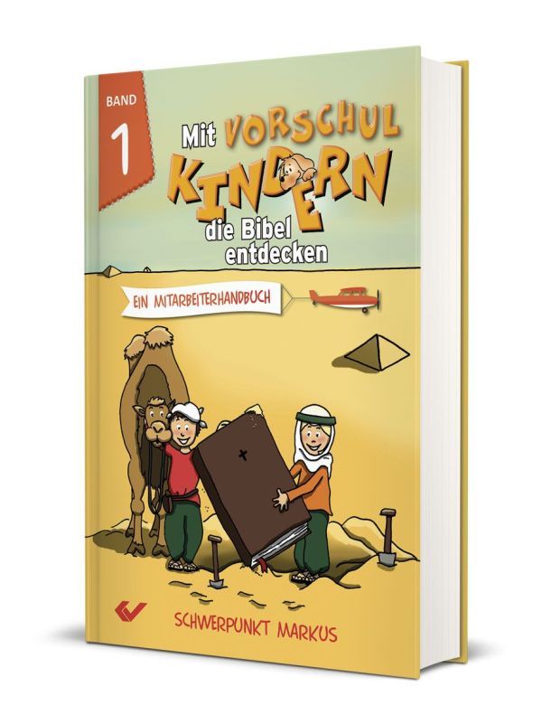 Mit Vorschulkindern die Bibel entdecken Band 1 - Christliche Bücherstube Cover - Mit Vorschulkindern die Bibel entdecken Band 1