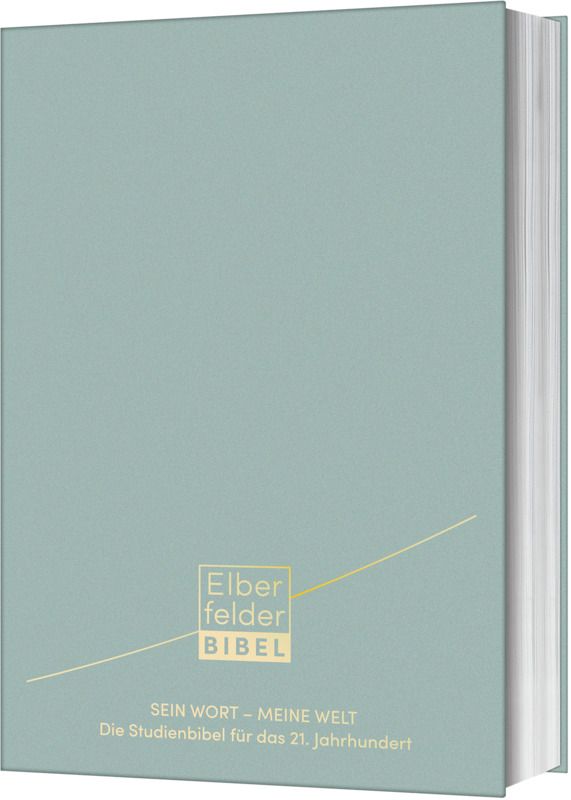 Sein Wort - meine Welt. Lederausgabe (Elberfelder Studienbibel) - Christliche Bücherstube Cover - Sein Wort - meine Welt. Lederausgabe (Elberfelder Studienbibel)