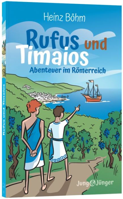 Rufus und Timaios – Abenteuer im Römerreich - Christliche Bücherstube Cover - Rufus und Timaios – Abenteuer im Römerreich
