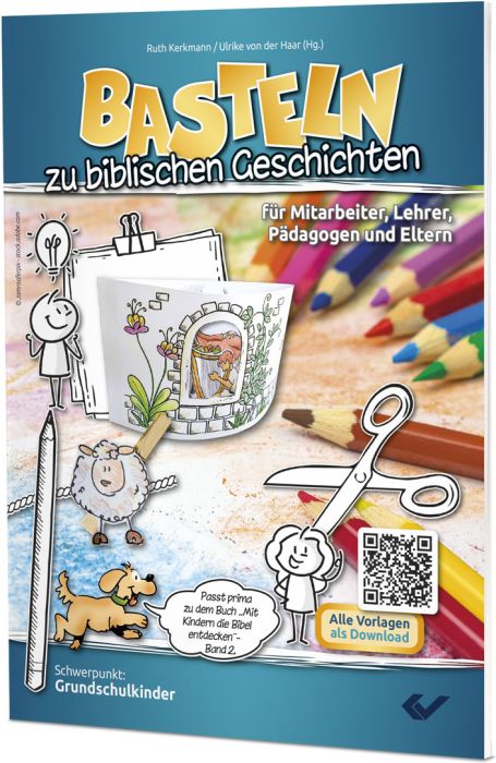 Basteln zu biblischen Geschichten - Christliche Bücherstube Cover - Basteln zu biblischen Geschichten
